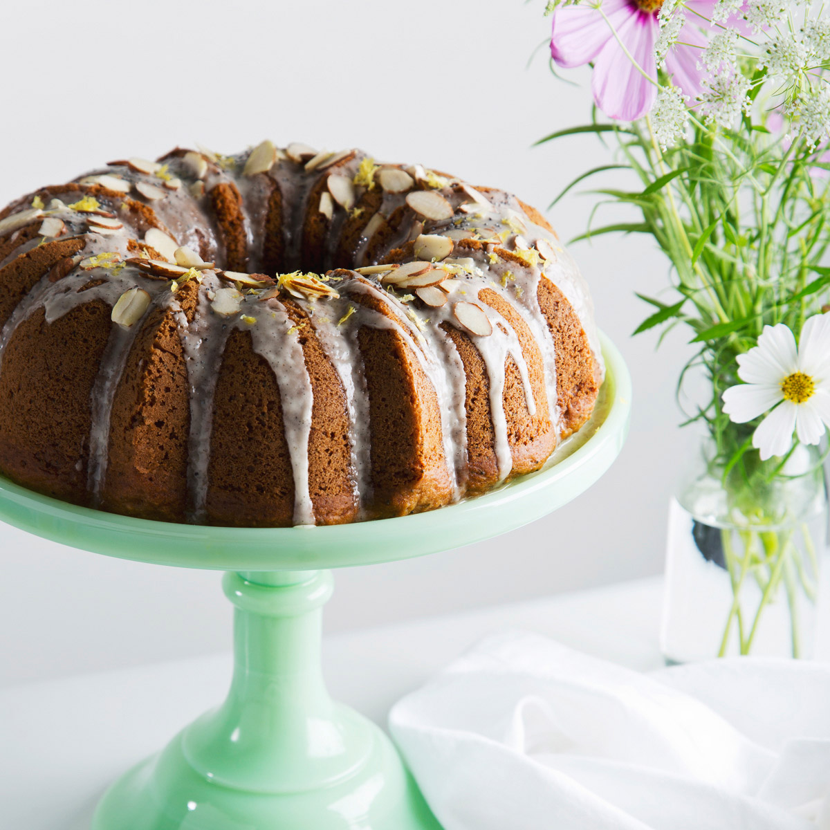 Vegan Lemon Poppyseed Bundt Cake | Blog | Ripple Foods